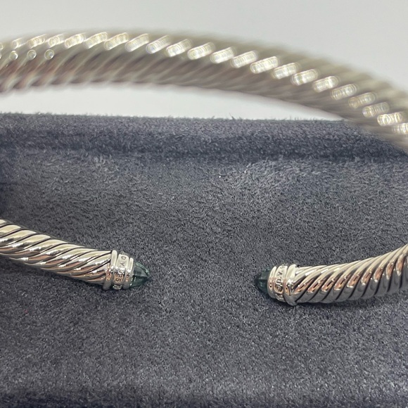 David Yurman Cable Classics 5mm Bracelet with Diamonds - Picture 6 of 10
